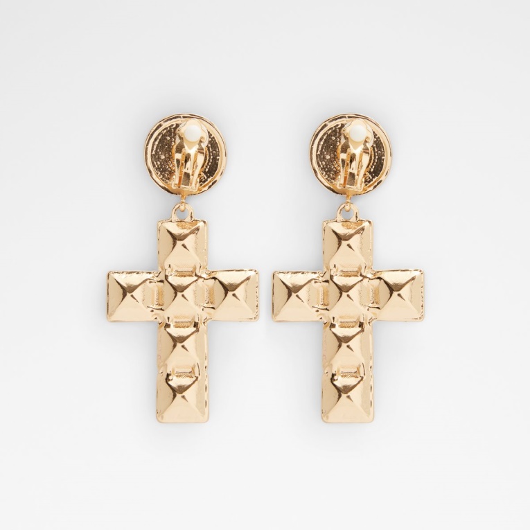 Aretes Llamativos De última Oportunidad Lesath De Moda De Aldo Negro Y Oro Múltiple