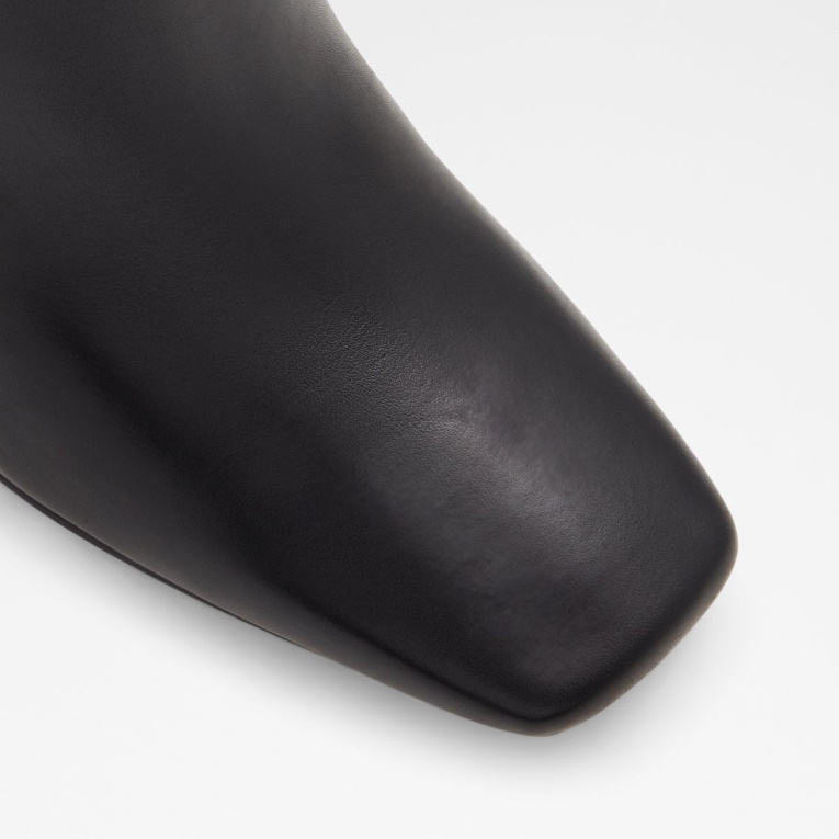 Bota De Media Pantorrilla Negra Lille De Aldo De Moda