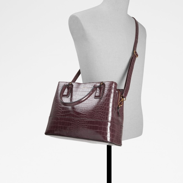 Nueva Llegada Limia Satchel Tote Bag Aldo Fashion Bordo