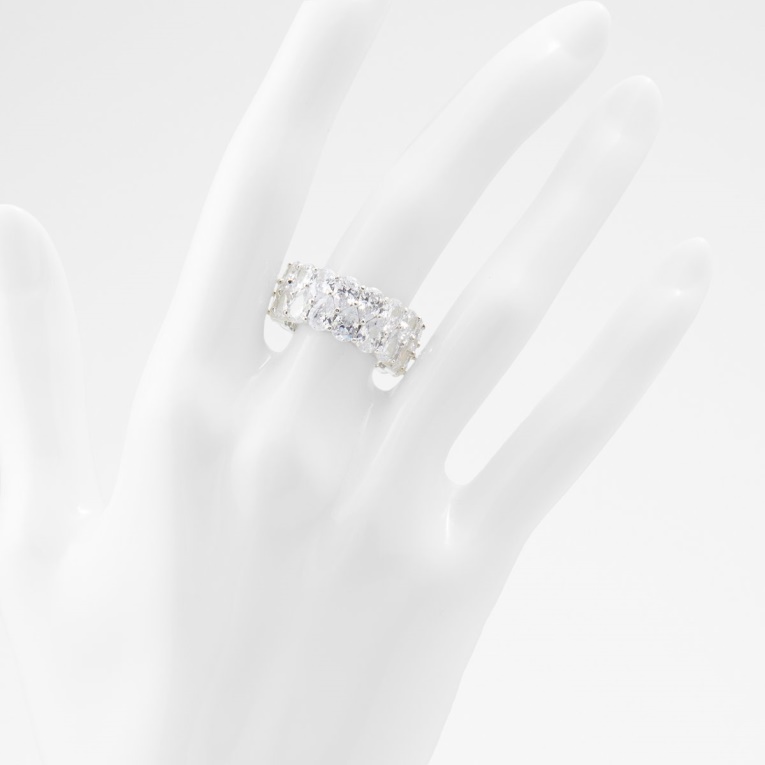 Anillo Multi Lothauswen Plateado Claro Moda Aldo