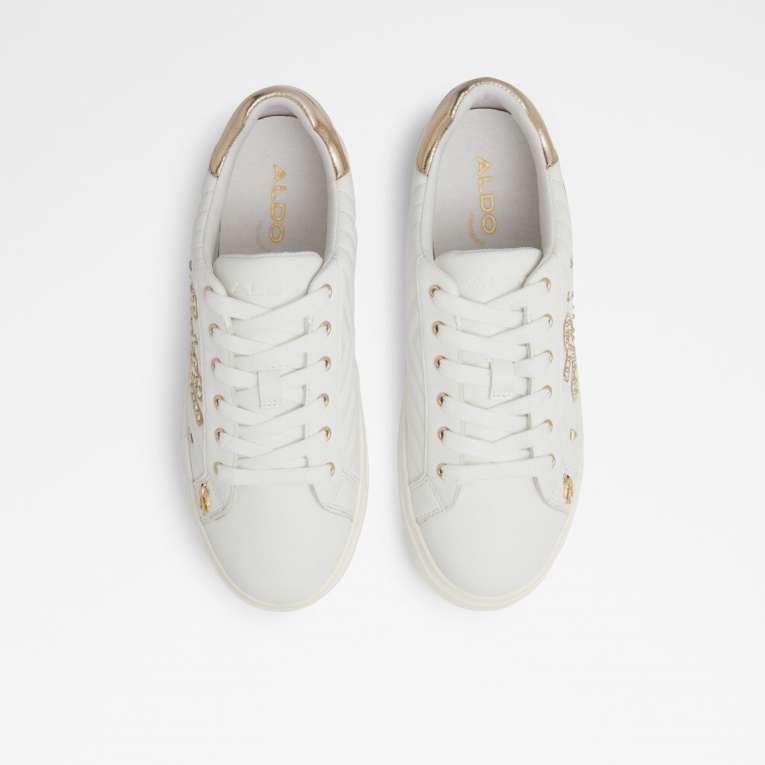 Zapatillas Bajas Con Suela De Copa Lovenow Multimoda Dorado Transparente De ALDO