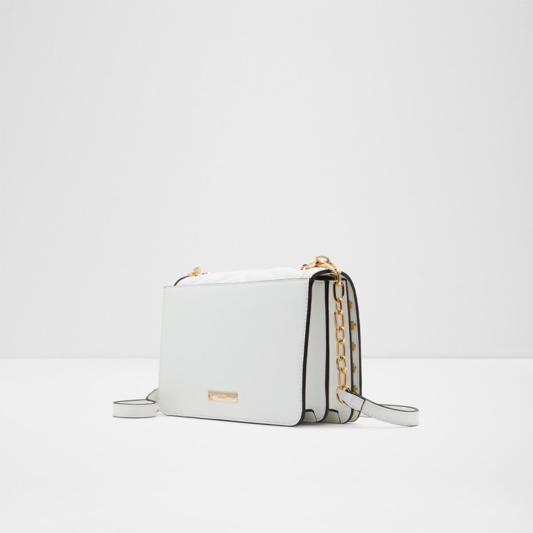 Bolso Bandolera Lovetruly Blanco De Moda De Aldo