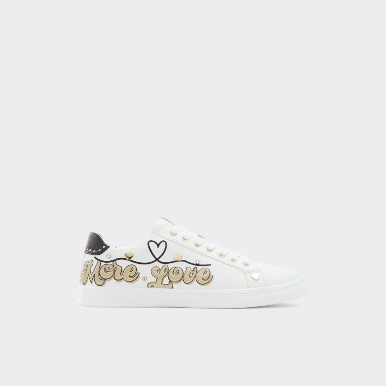 Aldo Fashion Lovewalk Zapatillas Bajas Blancas