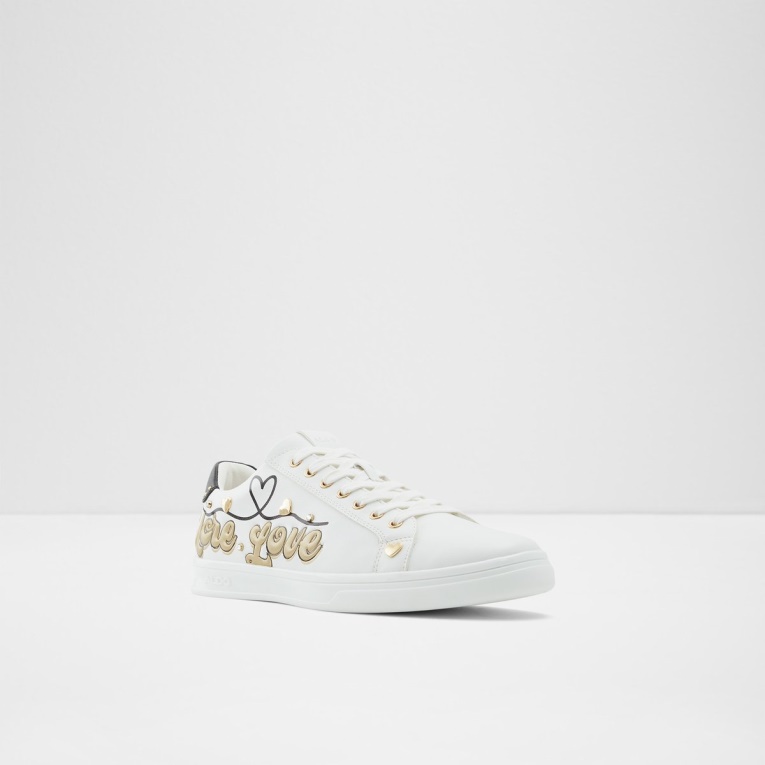 Aldo Fashion Lovewalk Zapatillas Bajas Blancas