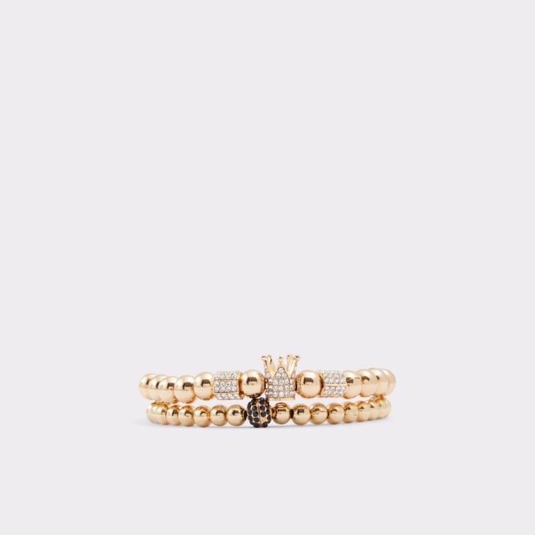Pulsera Lydin Aldo Fashion Negro-oro Multi