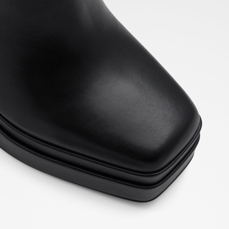 Negro Sintético Suave Moda Aldo Recién Llegado Mabel Plataforma Botín Plataforma