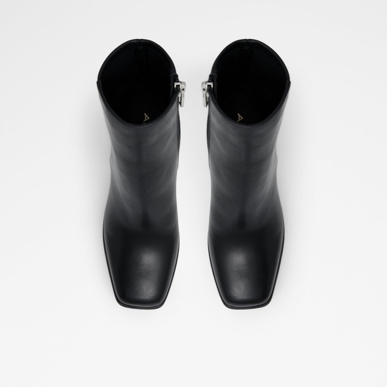 Moda Negro Sintético Liso Recién Llegado Mabel Plataforma Botín Plateforme Aldo