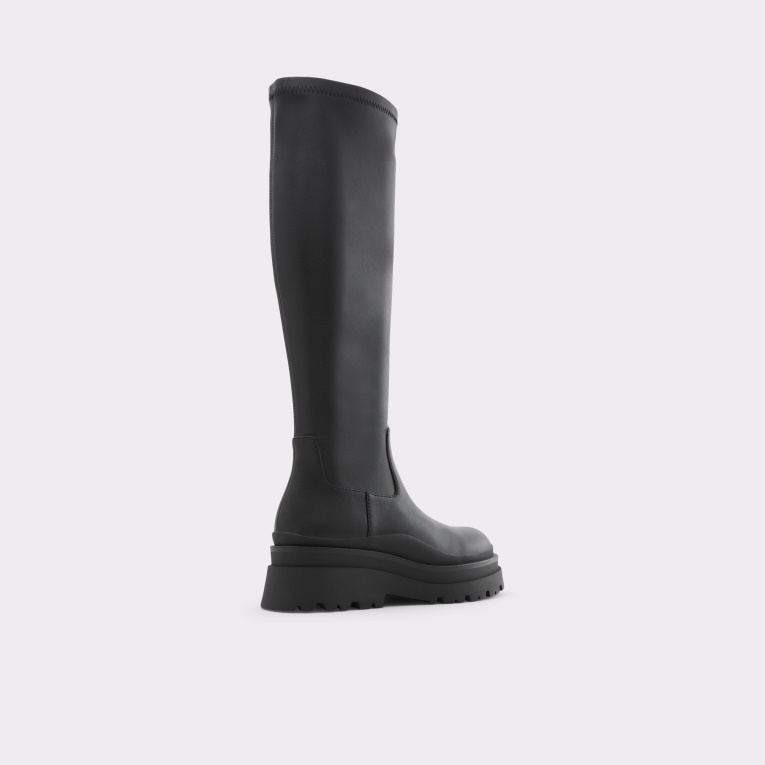Exclusivo En Línea Majorr-wwc Bota Hasta La Rodilla Con Suela Dentada Aldo Fashion Negro