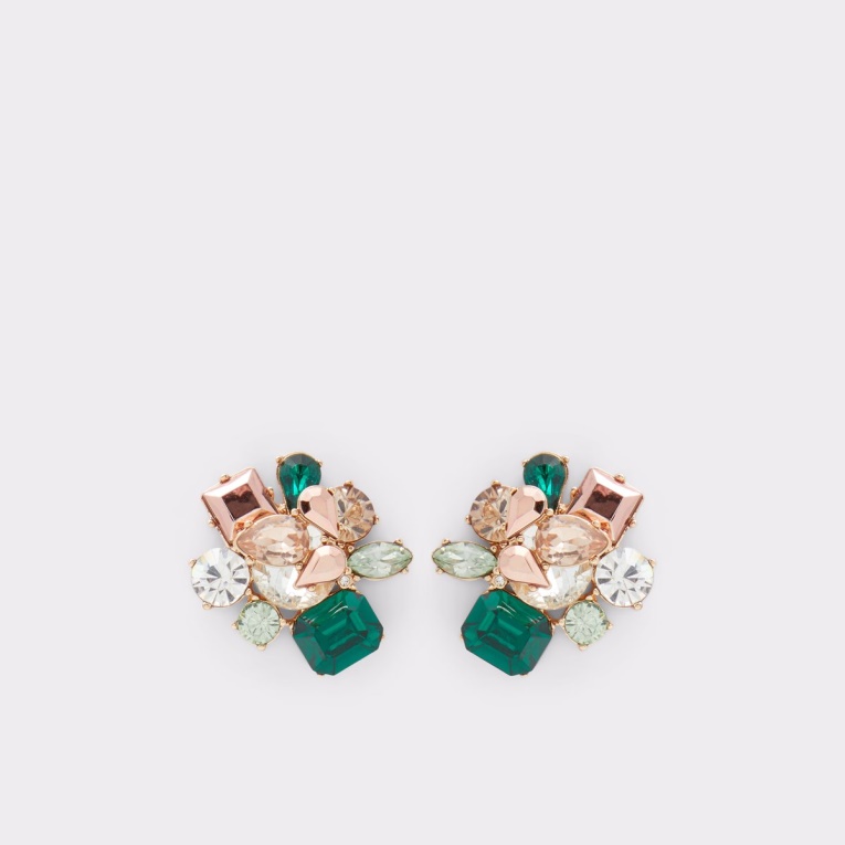 Aretes Llamativos Malamocco De última Oportunidad De Moda Verde De Aldo
