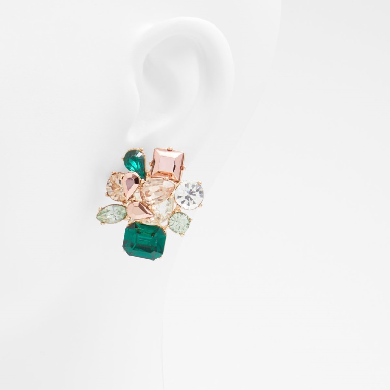 Aretes Llamativos Malamocco De última Oportunidad De Moda Verde De Aldo