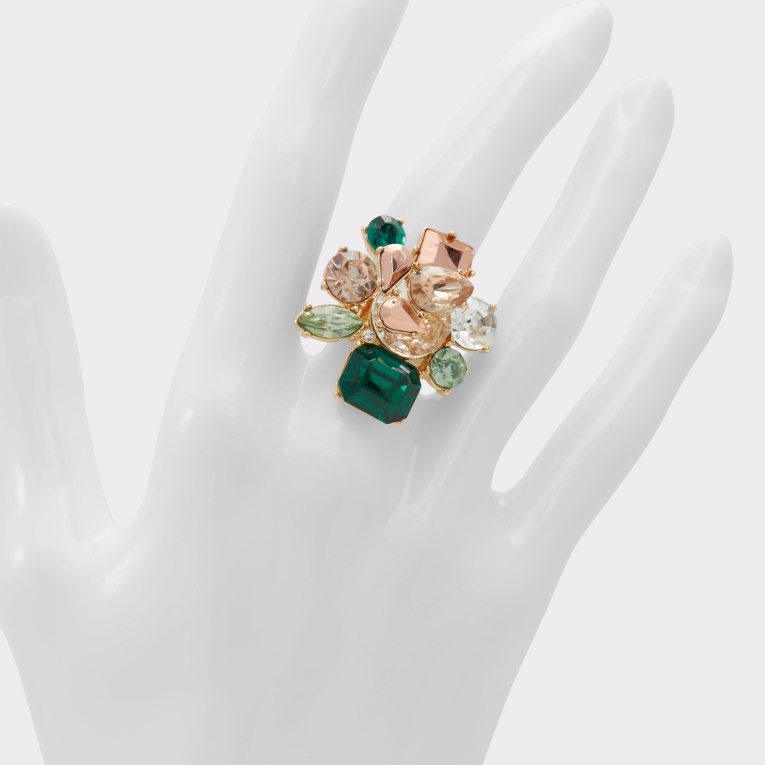 Malamoco-r Anillo Verde Aldo Moda