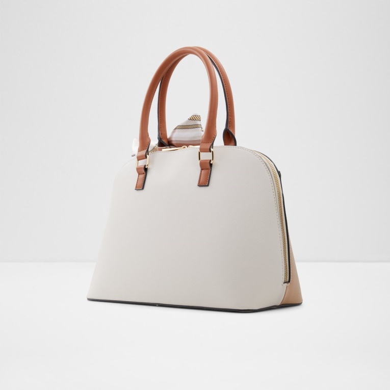 Bolso Bandolera Beige Mediano Con Asa En La Parte Superior De Aldo Fashion