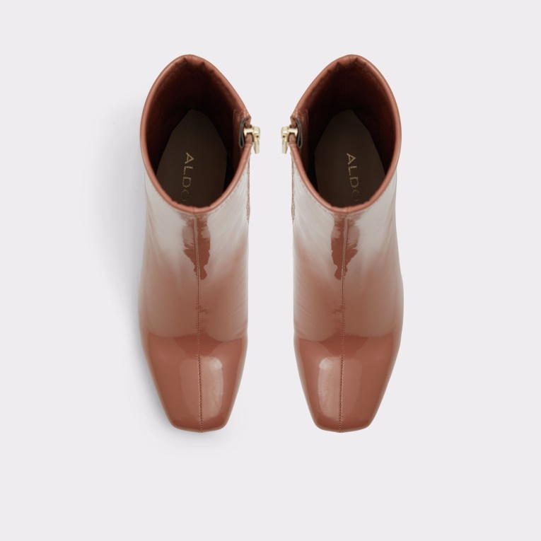 Botines Marcella De Aldo Fashion Rust