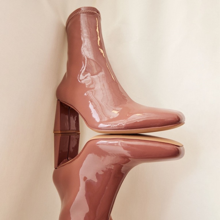 Botines Marcella De Aldo Fashion Rust