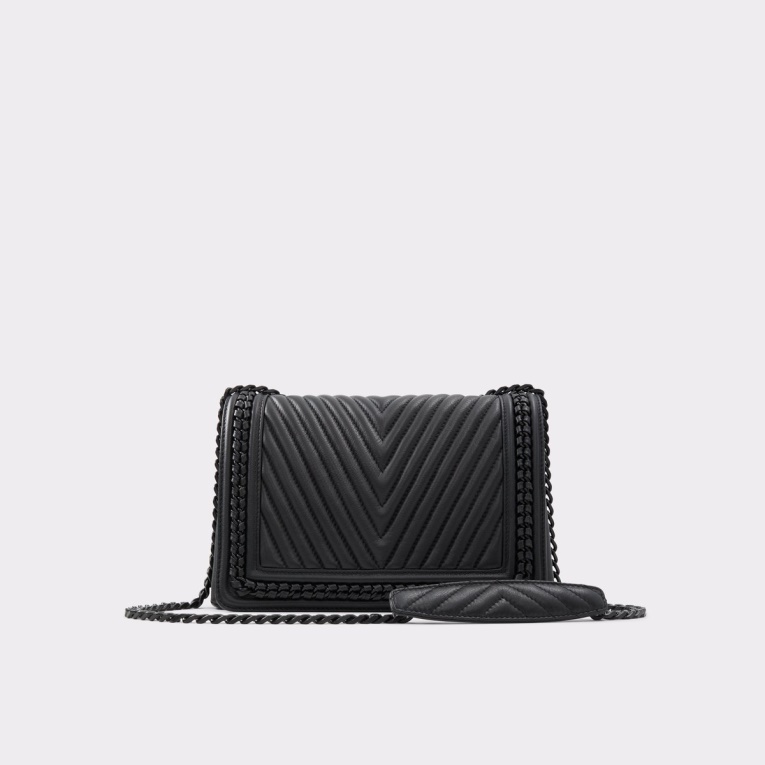 Bolso Bandolera Marsia Negro Aldo De Moda