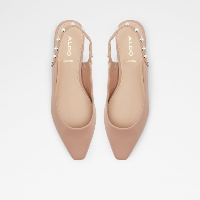Mayllan Sling Back Bailarina Aldo Moda Beige Claro