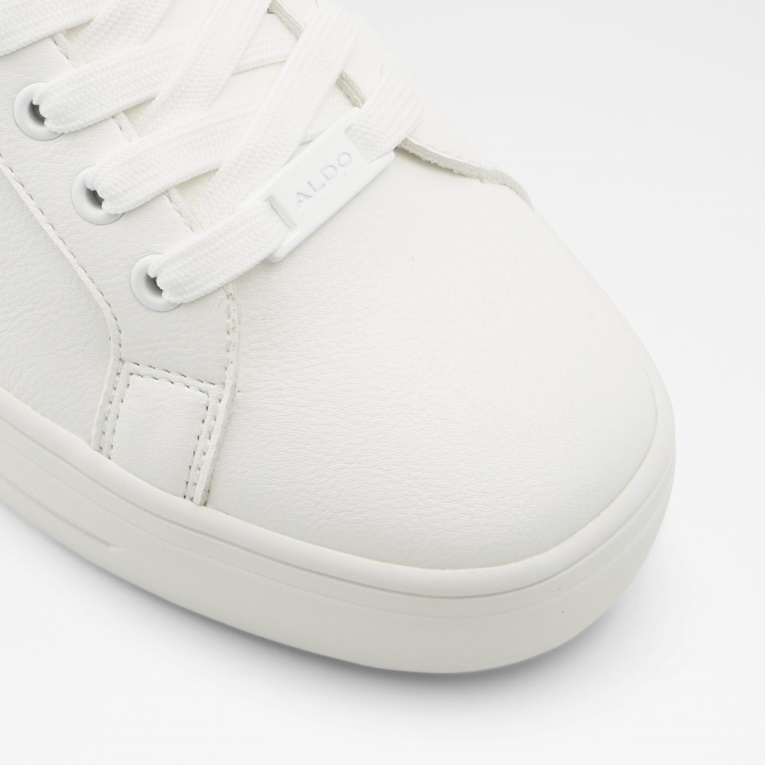 Aldo Agotado Zapatillas De Caña Baja Meadow Blanco Sintético Suave Moda
