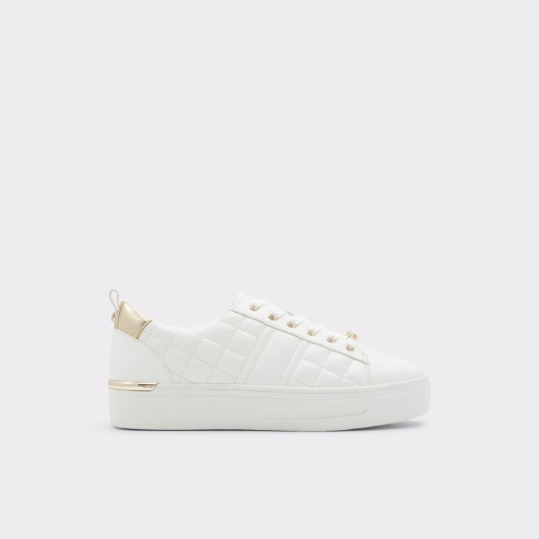 Meadow Zapatillas Bajas Suela De Copa Aldo Fashion Blanco Sintético Acolchado