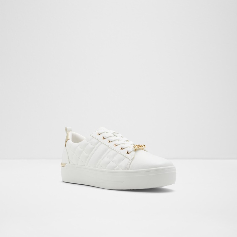Meadow Zapatillas Bajas Suela De Copa Aldo Fashion Blanco Sintético Acolchado