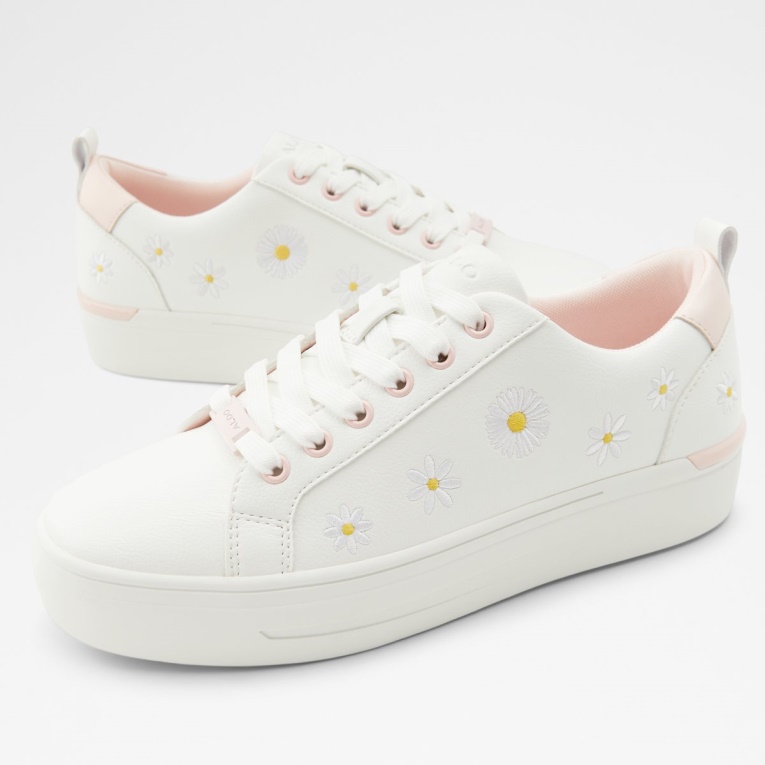 Moda Aldo Meadow Low Top Sneaker Copa Suela Rosa