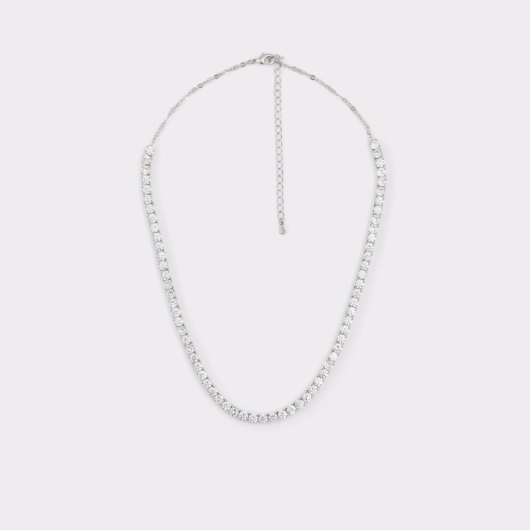 Collar Aldo Miraolla Multimoda Plateado Claro