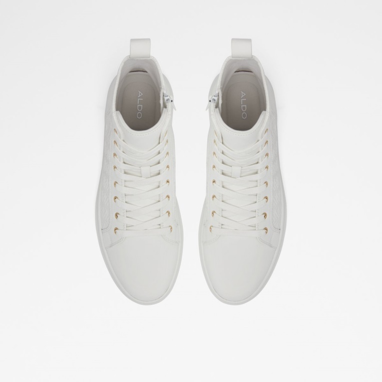 Aldo Blanco Moda Mirardo Zapatillas Altas