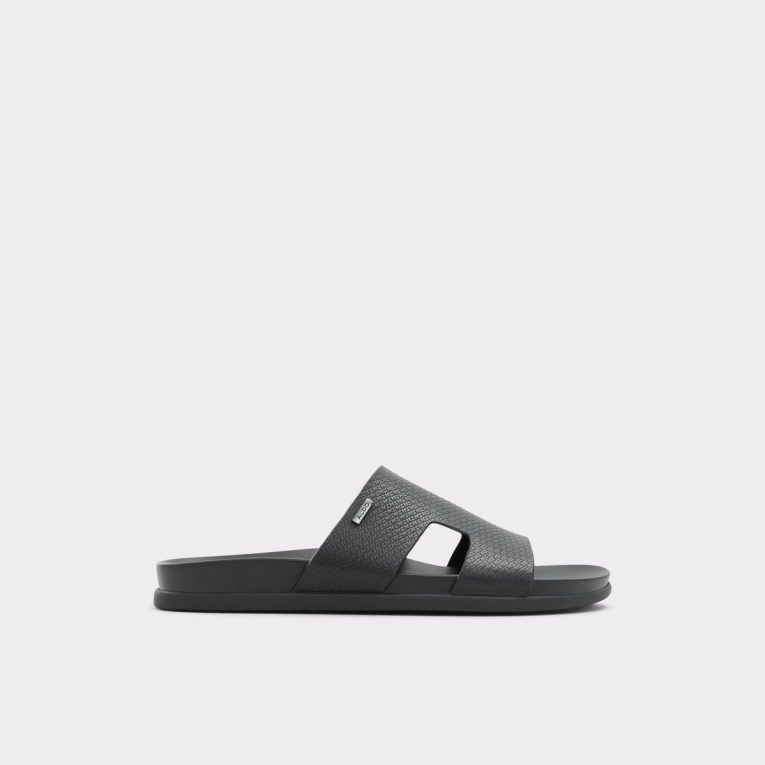 Sandalia Negra Mondi Slide Aldo Fashion