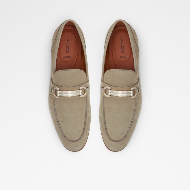 Mocasines Monetto Verde Claro De Aldo