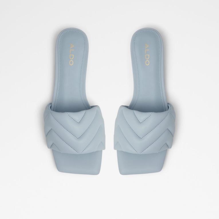 Sandalia De Moda Azul Claro Moniq Slide Aldo