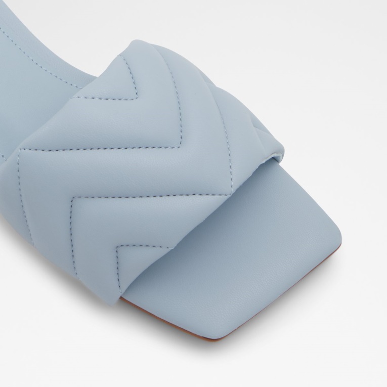 Sandalia Azul Claro Moniq Slide Moda Aldo