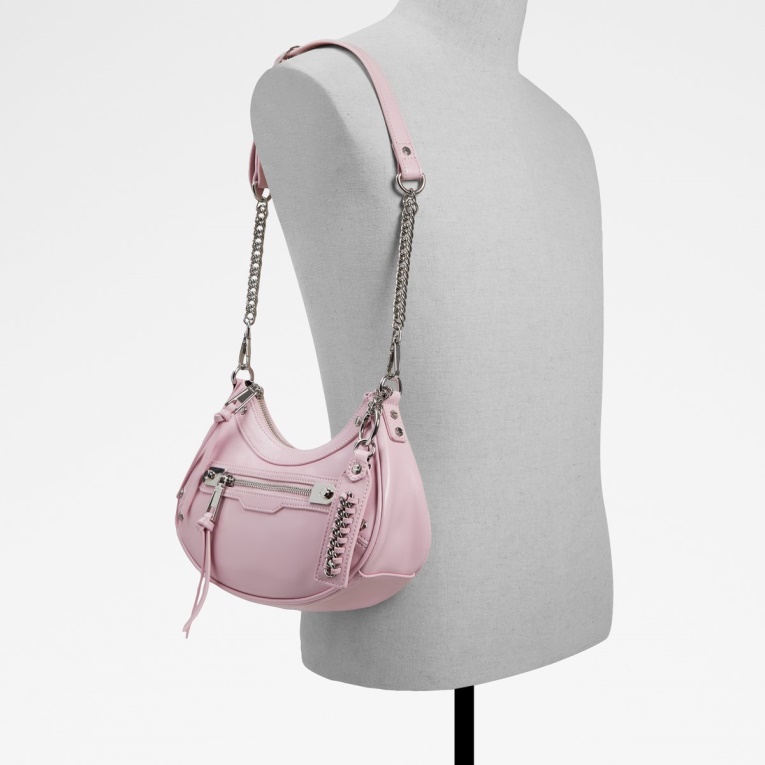 Bolso De Hombro Mottyx De Aldo Fashion Rosa Claro