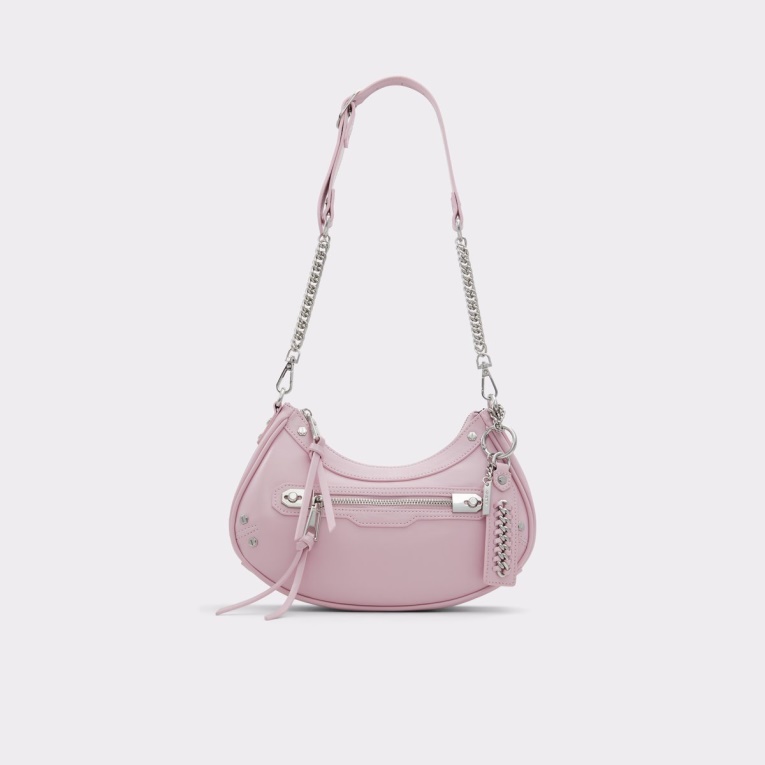Bolso De Hombro Rosa Claro Aldo Fashion Mottyx