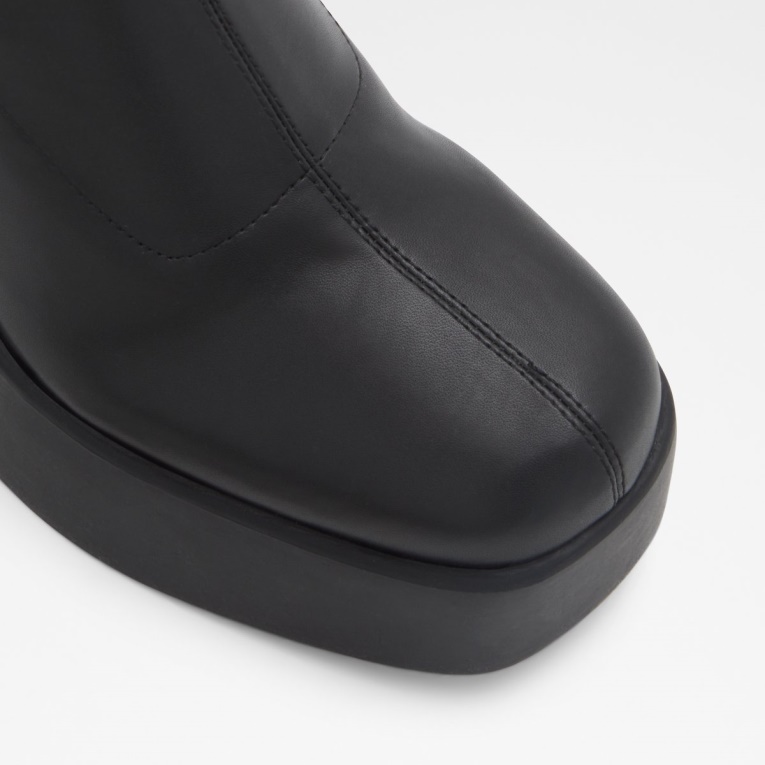 Bota Alta Hasta La Rodilla Moulin De Moda Negra De Aldo