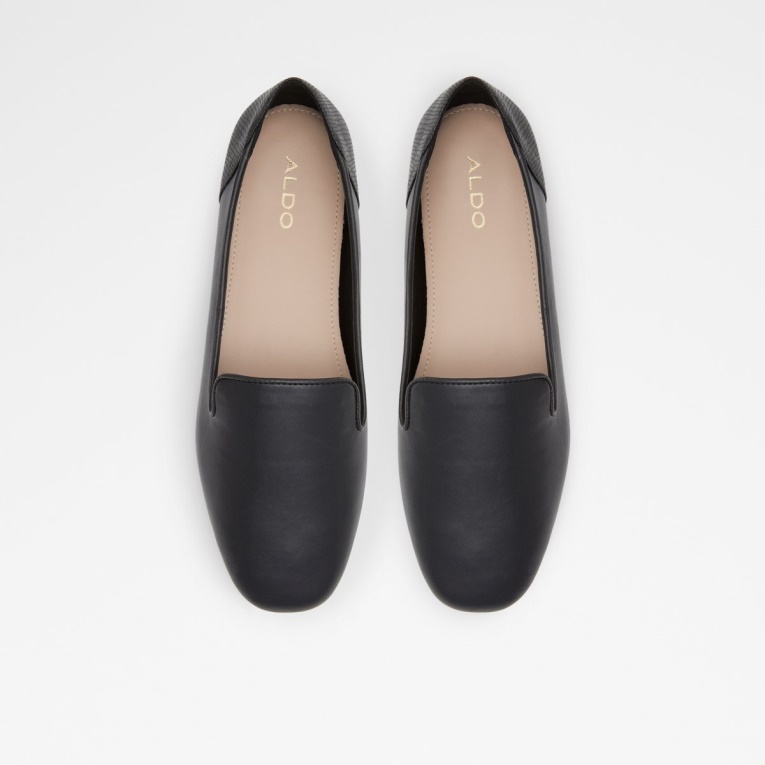 Mocasines Negros Sintéticos Mytimna De Aldo Fashion