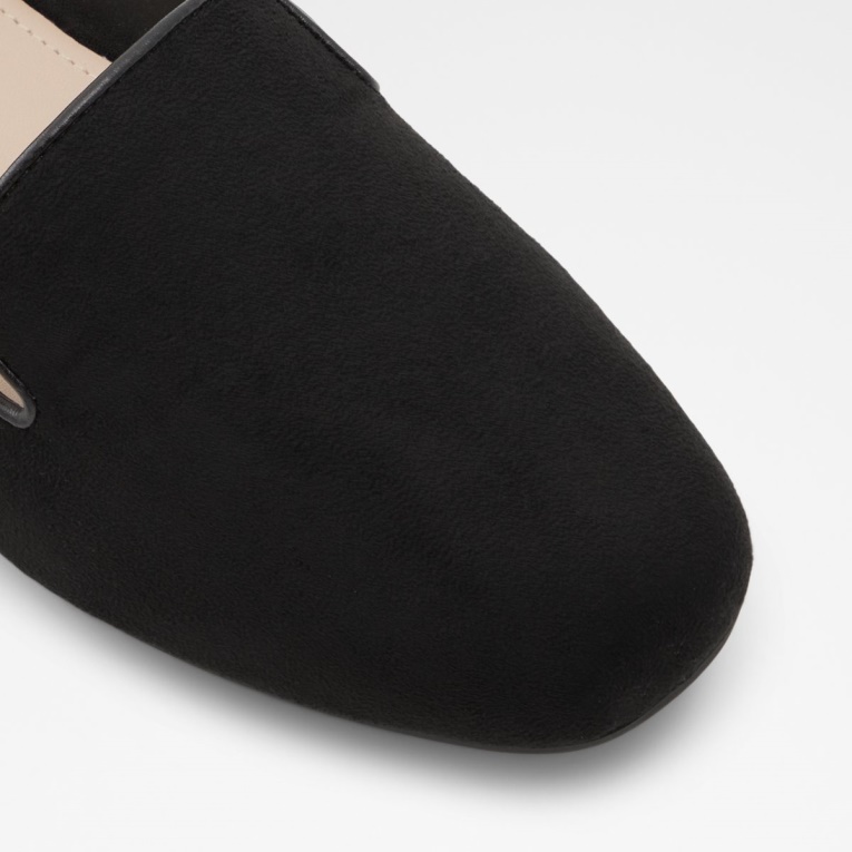 Mocasines Mitimna De Bajo Stock De Aldo De Material Mixto De Tela Negra De Moda