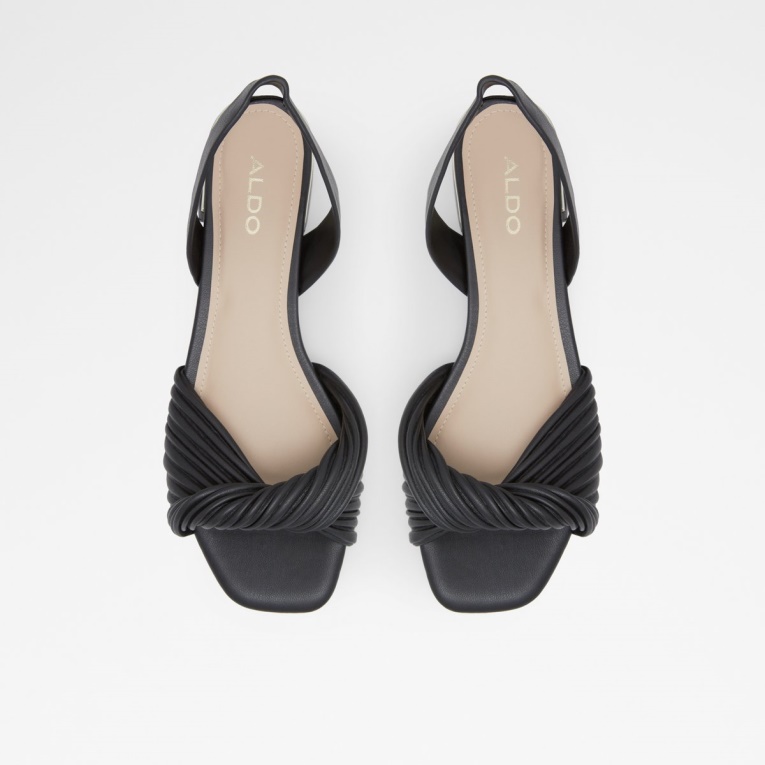 Moda Aldo Nabila Slide Sandal Cup Sole Negro