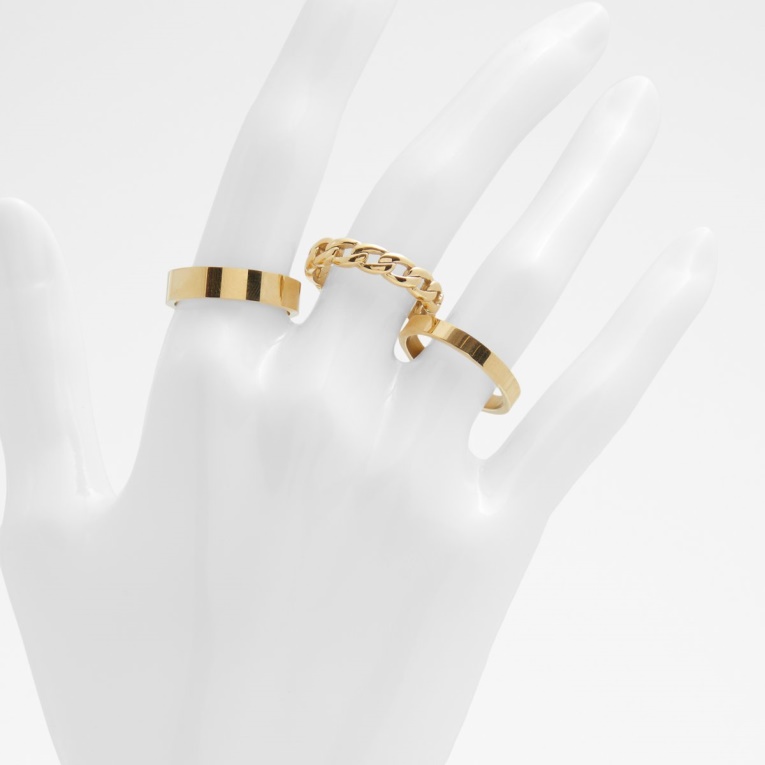 Aldo Nerratram Anillo Oro Moda