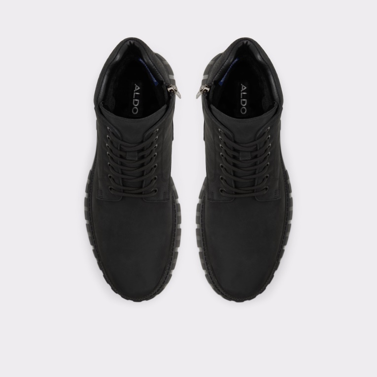 Aldo Recién Llegado Newfield Botas Con Cordones Negro Moda