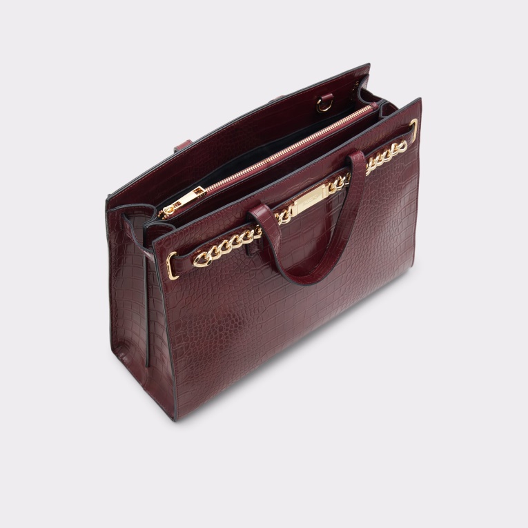 Agotado Bolso Tote Nilo Fashion Bordo Aldo