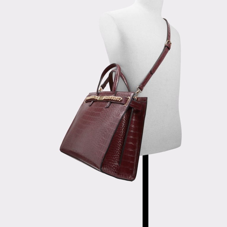 Agotado Bolso Tote Nilo Fashion Bordo Aldo