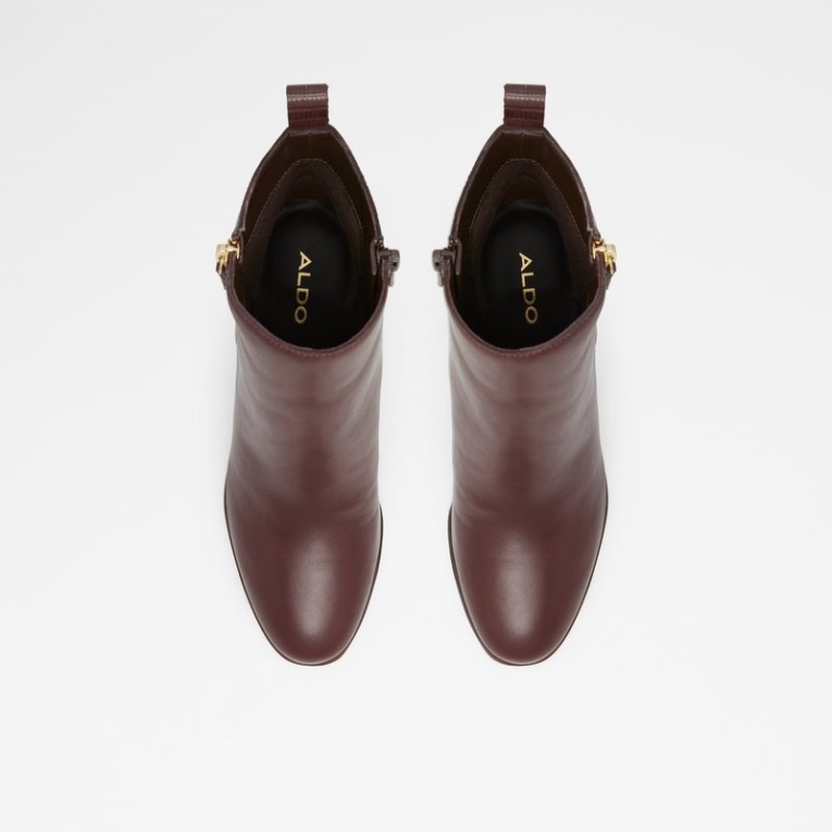 Cuero Marron Oscuro Material Mixto Moda Aldo Noemieflex