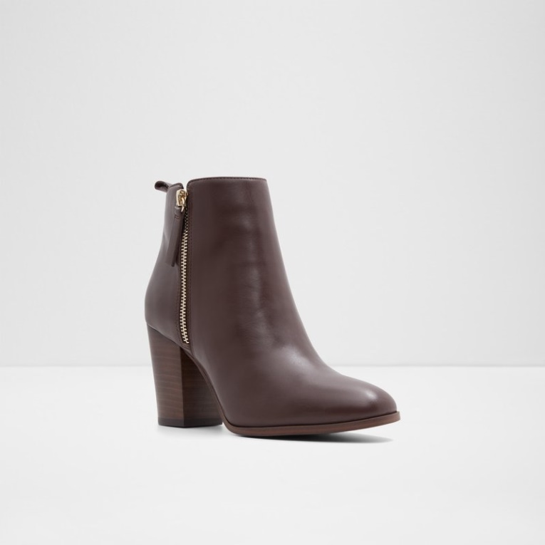 Cuero Marron Oscuro Liso Moda Aldo Noemieflex