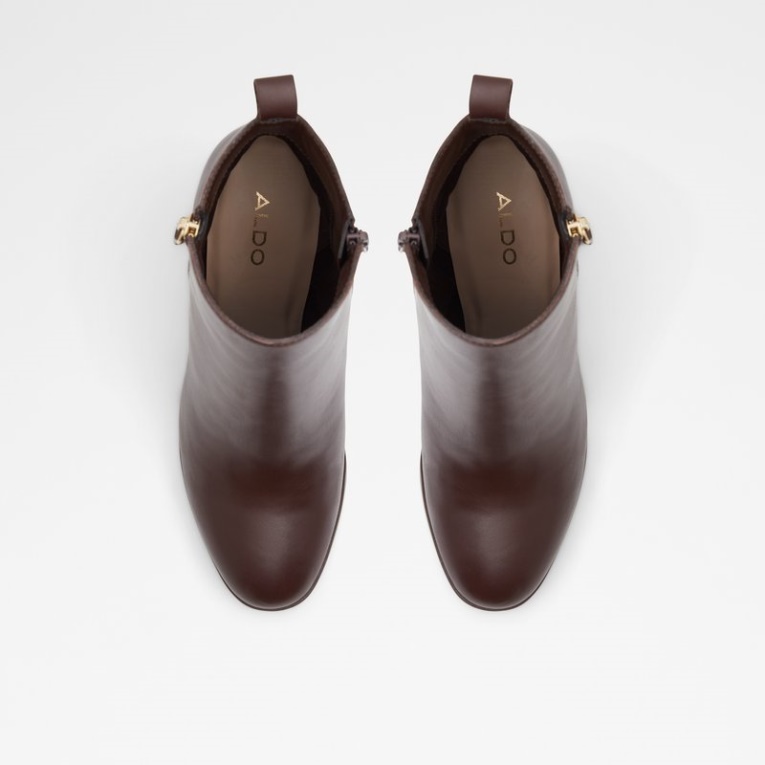 Cuero Marron Oscuro Liso Moda Aldo Noemieflex