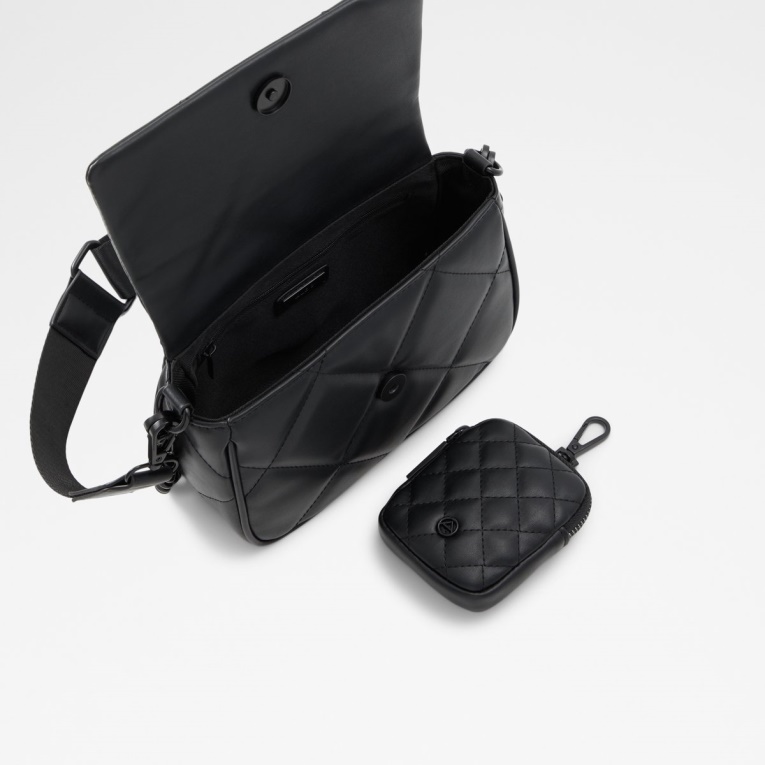 Bolso Bandolera Negro Norie De Aldo Fashion