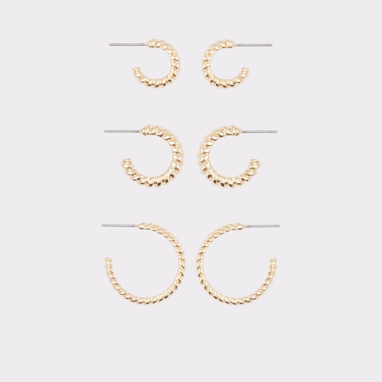 Aretes De Aro De Ocoelina De Aldo Last Chance De Moda En Oro