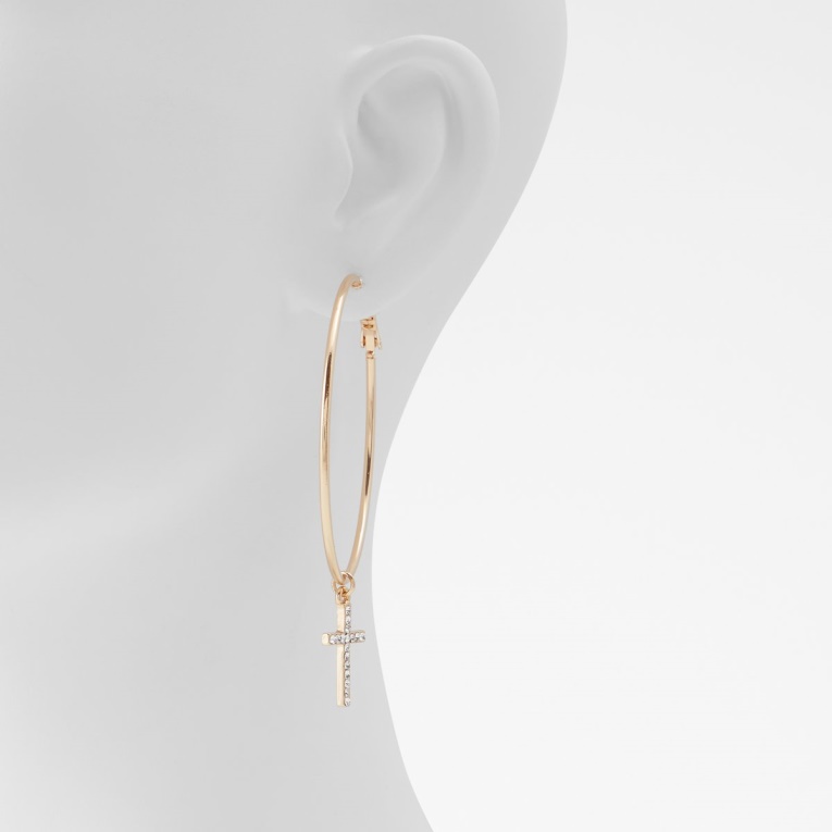 Aretes De Ocoitha Multiúltima Oportunidad En Oro Transparente De Aldo De Moda