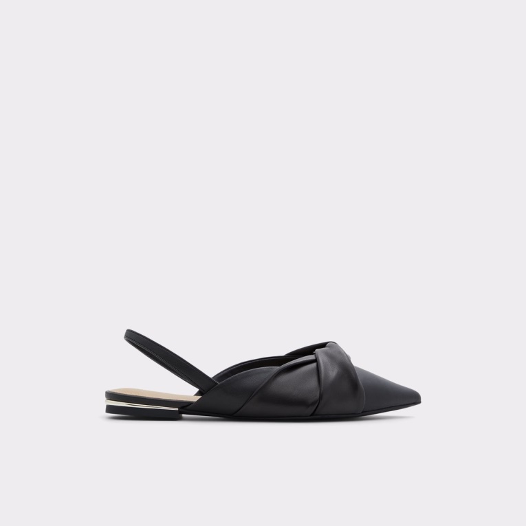 Aldo Negro Moda Olly Sling Back Bailarina