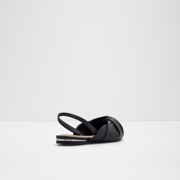 Aldo Negro Moda Olly Sling Back Bailarina