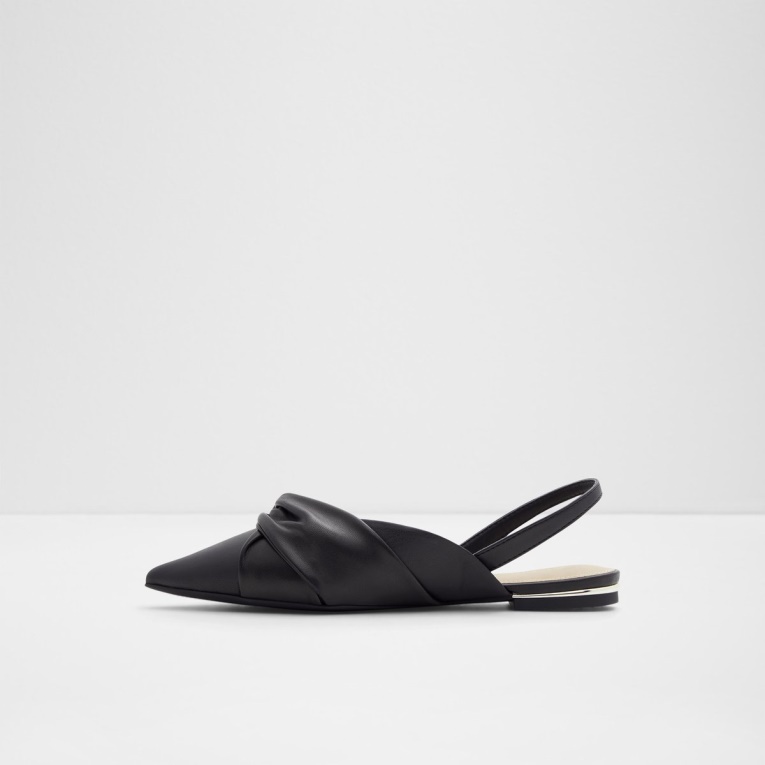 Aldo Negro Moda Olly Sling Back Bailarina