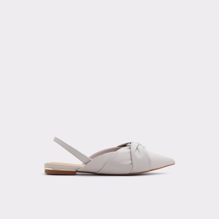 Bailarina Con Tira Trasera Olly Gris De Moda De Aldo